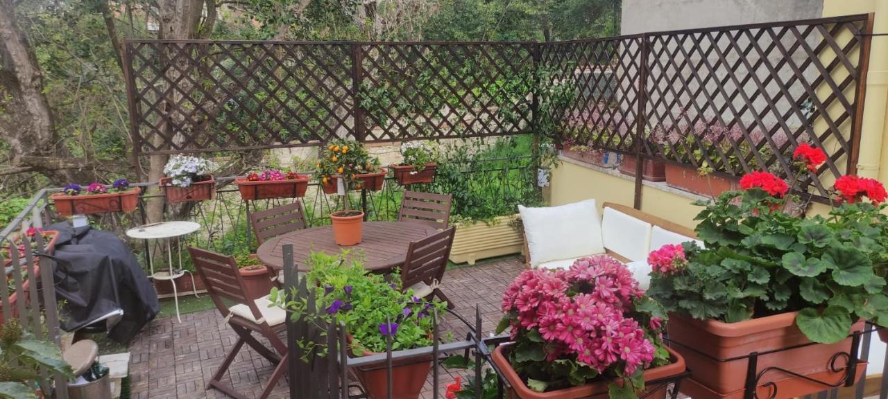 Elisa E Carla House Beautiful Apartments On The Cassia Rome Exterior photo